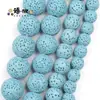 4-12Mma+Pedra de Lava Vulcânica Contas Redondas Coloridas Colar de Contas Acessórios de Joias DIY Produtos Semi-Acabados Atacado