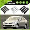 Adequado para 06-12 Nissan Versa C11 Maçaneta da Porta Maçaneta da Cavidade da Porta Acessórios de Modificação Anti-Risco