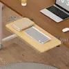 Tablero de Extensión para Escritorio Plegable Gadget para Escritorio de Oficina Expansión Lateral Alargamiento Ensanchamiento Brazo de Soporte Bandeja para Teclado