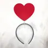 Diadema en Forma de Corazón para Actuación del Día de San Valentín, Evento de Festival, Celebración, Disfraz, Actuación