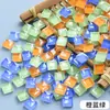 Lagos de Peixe de Vidro Mosaico 1200 Colorido Cristal Feito à Mão DIY Crianças Bar Lago dos Desejos Varanda