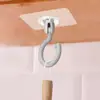 Gancho de Cozinha Simples Resistente, Montado na Parede com Adesivo Forte, Gancho Adesivo 360 Graus Sem Marcas para Atrás de Portas, Não Requer Furação