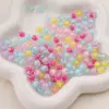 Cuentas Acrílicas Redondas de 8-16mm con Cuentas Dentro para Cadena de Teléfono, Pulsera Hecha a Mano para DIY, Accesorios para Enhebrar, Materiales para Pulseras de Cuentas
