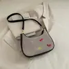 2026 Nuevo Bolso de Hombro Cruzado para Mujer Estilo Coreano Bordado con Lazo, Bolso de Moda Versátil con Diseño Único