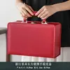 Bolsa de mão executiva portátil presente conjunto de chá armazenamento DIY à prova de choque caixa de lembrança de grande capacidade caixa vazia com logotipo personalizado