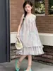 Vestido de Verano sin Mangas para Niñas 2026 Ropa Infantil Vestido de Princesa Elegante para Niñas Vestido Asimétrico Elegante