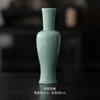 Jarrón azul y blanco pintado a mano adornos inserto floral mesa de té Zen ceremonia del té juego elegante hogar almacenamiento de agua contenedor hidropónico inserto de flores secas