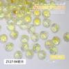 Internet celebridade unha broca joias 8 * 8mm pontiagudo fundo gordura quadrado diamante Super Flash usar unha material prego pilha diamante acessórios atacado