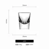 Dispensador Pequeno de Bebidas Alcoólicas para Casa, Copo Pequeno para Bebidas Alcoólicas, Copo de Vinho Maotai, Conjunto de Copos de Vinho de Vidro, Copo de Bebidas Alcoólicas de Alta Qualidade