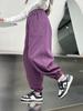 Pantalones de Trabajo Holgados para Niños Estilo Vaquero Coreano Casual para Niñas Tallas Mediana y Grande Primavera 2025 Nuevo Estilo