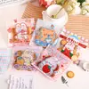 Bolsa simple para empaquetar galletas, linda bolsa para pasteles de copo de nieve, empaque para hornear para dulces y bocadillos pequeños, bolsa autosellante