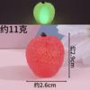 Simulado Luminoso Fruta Pequeña Mini Comida Juguete Pequeños Adornos Bolsa Sorpresa Par DIY Resina Pequeños Accesorios Cereza Pegamento