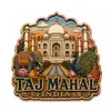 Imanes de Refrigerador de Madera, Souvenirs Turísticos Personalizados, Regalos Culturales y Creativos para Atracciones Turísticas, Fabricantes de Imanes de Comercio Exterior Transfronterizo, Venta al por Mayor