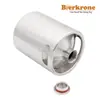 Acero Inoxidable 304 Barril para Cerveza Artesanal Barril Mini Barril de Licores Barril de Cola Barril de Presión para Fermentación Secundaria de Cerveza Artesanal