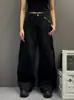 Pantalones cargo casuales urbanos de bajo curvo para hombres y mujeres, estilo American high street, jeans geniales y elegantes de pierna ancha que estilizan