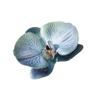 Flor Artificial Eva Impresa 3D Cabeza de Orquídea Mariposa Pequeña Exquisita Recuerdo de Boda Decoración de Caja de Dulces Material para Accesorios del Cabello