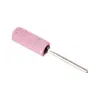 Muela de Pedernal Extendida Manshari Cabezal de Rectificado Taladro Eléctrico Herramienta para Jade Diamante Mango de 3 mm Cónico Pequeño