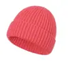Chapéu de Tricô Fio Cardado com Veludo de Coelho Personalizado para Homens e Mulheres Estilo Coreano Versátil de Inverno para Esqui Aconchegante Espesso Chapéu de Lã