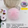 Suministro Listo de Bolas de Pelo de Conejo Rex Imitación de 4-9 cm, Coloridos Accesorios para Joyería DIY, Bolas de Felpa, Colgantes para Equipaje, Accesorios para Ropa