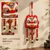 Saco da Sorte Leão Despertando Ano Novo Ornamento de Sino Bordado Estilo Chinês Festival da Primavera Entrada Carro Pequeno Pingente Produtos de Ano Novo Presentes Barraca de Rua