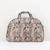 Bolsa de viagem portátil com logotipo para impressão, à prova d'água, leve, para viagem, esportiva, fitness, para embalar roupas