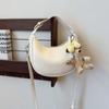 Bolso de Cuero Suave Texturizado para Mujer 2025 Nuevo Trendy Simple Versátil Bolso Cruzado Diseño Nicho Un Hombro Axila Bolso Dumpling