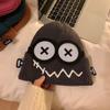 Bonito y Divertido Gorro de Lana Tejido para Mujer en Otoño e Invierno Nuevo Estilo Cálido Estudiante Pareja Gorro Baotou Gorro con Protección para las Orejas para Cabeza Grande