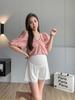 Calças de Maternidade Verão Finas Seda Gelo Shorts Primavera Mulheres Grávidas Calças de Segurança Anti-Exposição Mulheres Leggings Pequenas Verão
