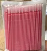 Cílios cabeça longa cotonete nano maquiagem para olhos maquiagem para limpar delineador cabeça longa pequeno cotonete cílios remover cílios bastão de limpeza