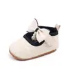 Sapatos Novos para Bebê Estilo Elegante de Princesa Laço de Pérola 0-1 Ano Sapatos de Bebê Sapatos para Criança