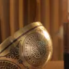 Estatua de Buda Nepalí Tara Verde Cuenco Cantante Cuenco de Cobre Hecho a Mano Terapia de Sonido Yoga Cuenco Sonoro de Buda Set de Cuencos Cantantes para Meditación