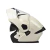 Casco Eléctrico para Motocicleta para Hombres y Mujeres, Casco Integral para Todas las Estaciones con Certificación 3C/Dot, Casco Abatible