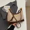 Bolso de Cadena de Nicho Nuevo Invierno 2025, Moderno para el Trabajo, Gran Capacidad, Alto Atractivo Estético, Bolso tipo Cubo de Bollo para Hombro