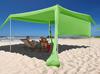 Explosiones Transfronterizas Toldo Solar Exterior para Playa Protector Solar Cortina para el Cielo de Playa con Pared Lateral Toldo Diseño a Prueba de Viento Conveniente para el Hogar