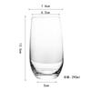 Vaso de whisky de estilo europeo, vaso con forma de huevo, vaso para batidos, vaso rojo para internet, vaso para bebidas espirituosas, vaso para vino, venta al por mayor transfronteriza