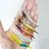 Cebo Señuelo Camarón con Anzuelo para Pesca en el Mar, Señuelo Blando Imitación Camarón 9cm Camarón Grande Realista