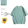 Camiseta Pesada de 300g Cuello Redondo Sin Mangas Manga Corta Camisa Publicitaria para Hombre Blanco Puro Ropa de Trabajo Camiseta de Verano Camiseta para Hombre Personalizada