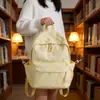 Mochila Nueva de Nylon para Mujer Primavera 2026, Gran Capacidad, Resistente al Desgaste, Mochila Escolar Urbana Sencilla