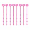 145mm Macaron Coração Silicone Abraçadeira Multifuncional Enrolador Organizador Joias Contas Cordão Tira de Silicone Transfronteiriço