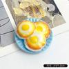 Accesorios de Resina, Juguetes de Comida Simulada, Pegamento de Crema, Amuletos de Dibujos Animados Hechos a Mano para Manualidades, Colgantes Estilo Zapato con Agujero Mini