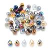 Contas de vidro de cristal DIY 8mm furo horizontal pingente de morango acessórios brincos colar grampo de cabelo acessórios materiais de produção