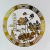 Pegatina de Teléfono Móvil Dorada del Tesoro para Riqueza y Prosperidad, Hoja Dorada de Acrílico Instantáneo de Billetes Dorados, Pegatina Pequeña del Dios de la Riqueza, Etiqueta de Hoja Única