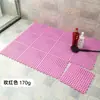 Tapete de Banheiro Patchwork Amazon para Casa Chuveiro Antiderrapante Tapete de Chão Vazado Impermeável Tapete para Pés de Vaso Sanitário Chuveiro