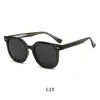 Nuevos Armazones para Gafas de Hombre en Stock con Patillas de Acetato, Gafas de Sol con Protección UV, Gafas de Sol Polarizadas con Patillas Planas Tr