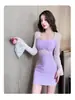 Vestido Sexy com Decote Profundo, Patchwork de Renda e Recortes 2026 Nova Moda para Boate, Vestido Bodycon Ruched de Caimento Justo para Mulheres