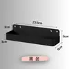 Accesorios para panel perforado con espaciado de 25 mm entre agujeros, ganchos sin clavos, estantes pequeños sin taladro, cestas colgantes pequeñas para organizar y almacenar