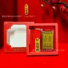 Deidad Guardiana del Zodiaco Oro Puro 999 Pegatina para Teléfono Móvil Thangka Buda del Zodiaco Bodhisattva Sutra del Corazón Souvenir Turístico Cultural y Creativo