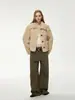 Nueva Colección Otoño/Invierno 2026: Abrigo de Piel Sintética Suave y Delicado para Mujer, con Cuello de Solapa y Diseño de Botonadura Única