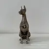 Adorno Creativo para Casa de Cachorro Galgo Fondo de TV de Sala de Estar Decoración del Hogar Artesanía Regalo para Mudanza a Casa Nueva
