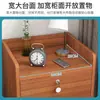 Mesita de noche para dormitorio, con mini cajones con cerradura, diseño simple, estilo minimalista, adecuada para uso doméstico, mueble auxiliar de noche para dormitorio